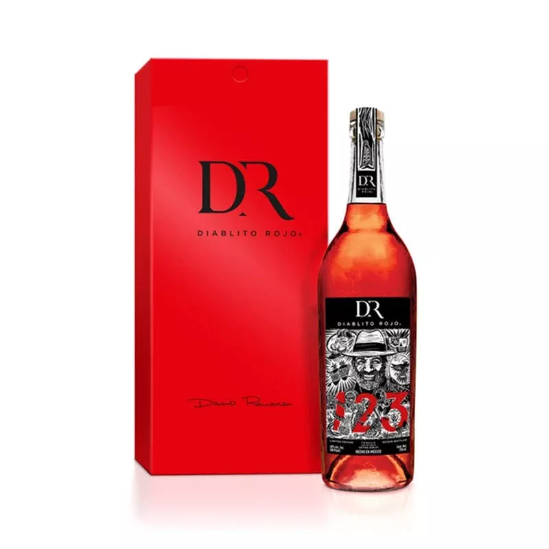 123 Organic Diablito Rojo Extra Anejo Tequila 750ml