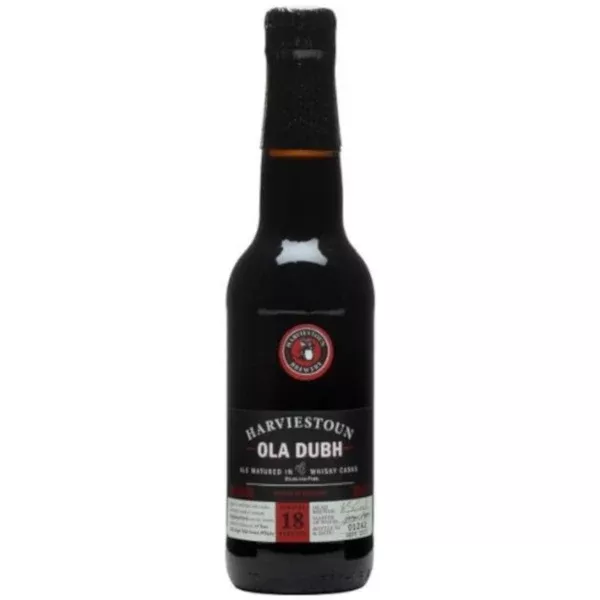 (12pk) Harviestoun Ola Dubh 18yr Whisky Barrel Aged Old Ale Beer, Scotland (330ml)