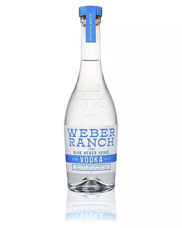 1902 Weber Ranch Blue Weber Agave Vodka 1Lt