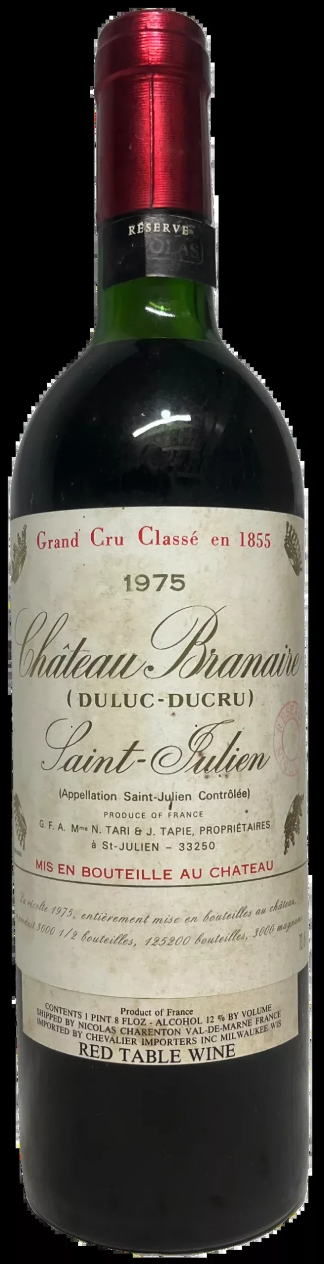 1975 Branaire Ducru St Julien