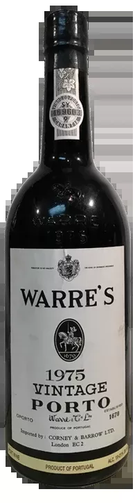 1975 Warre Vintage Port