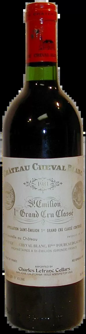 1981 Cheval Blanc St Emilion