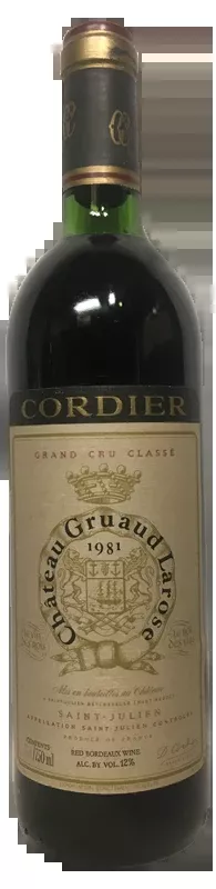1981 Gruaud Larose St Julien