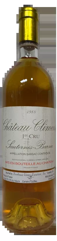 1988 Climens Barsac Sauternes