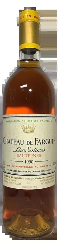 1990 De Fargues Sauternes