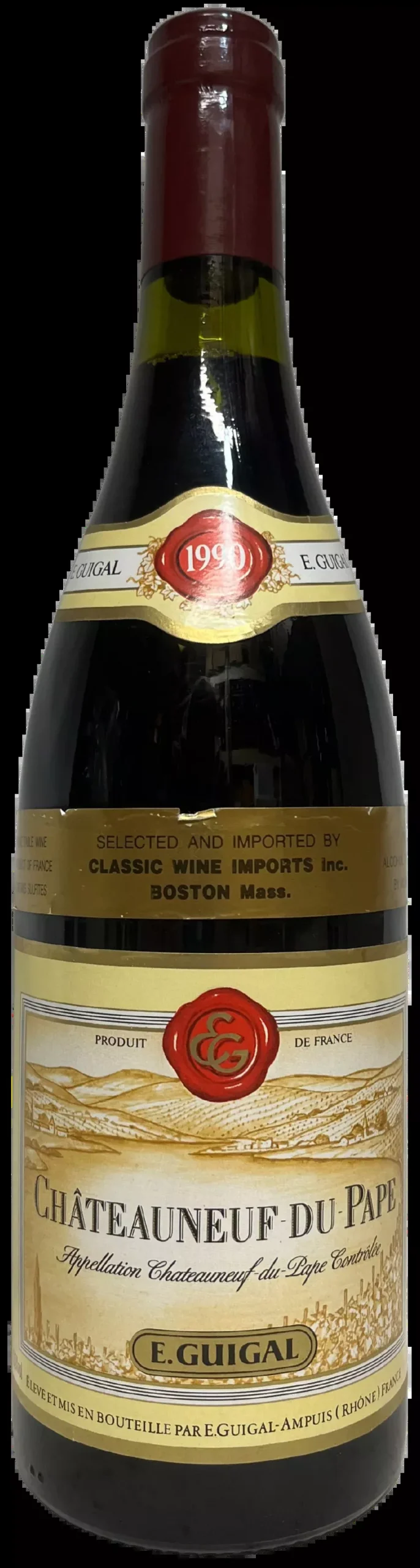 1990 Guigal Chateauneuf du Pape