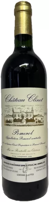 1995 Clinet Pomerol