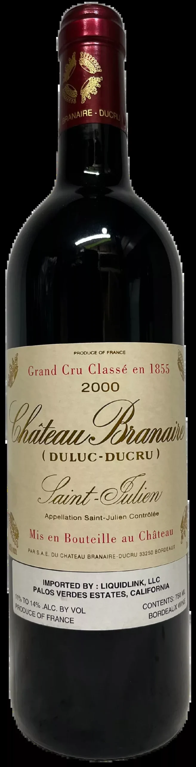 2000 Branaire Ducru St Julien
