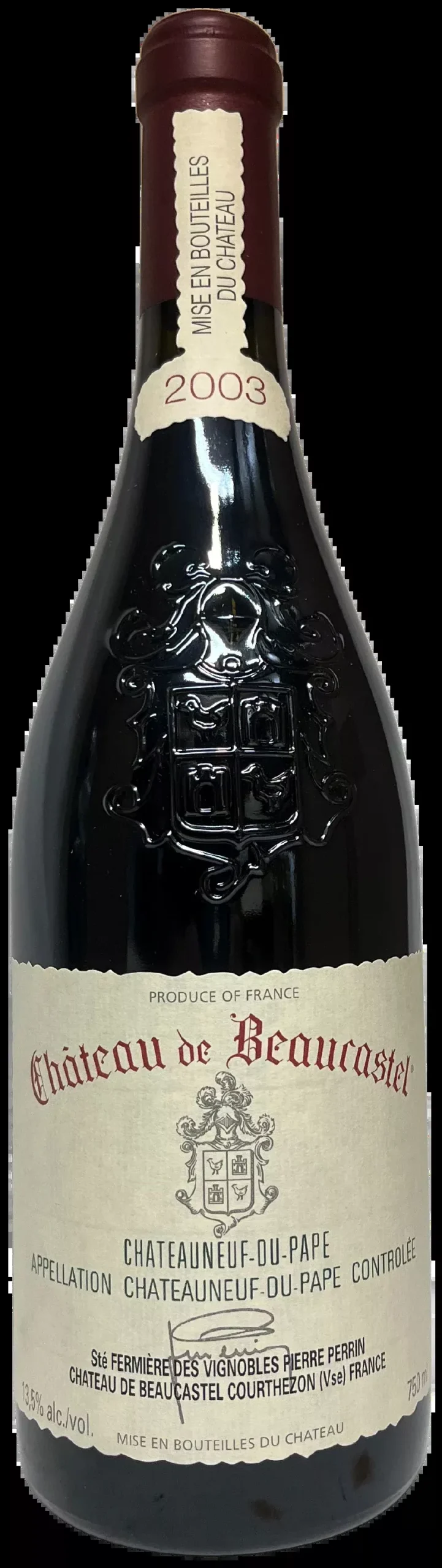 2003 Beaucastel Chateauneuf du Pape