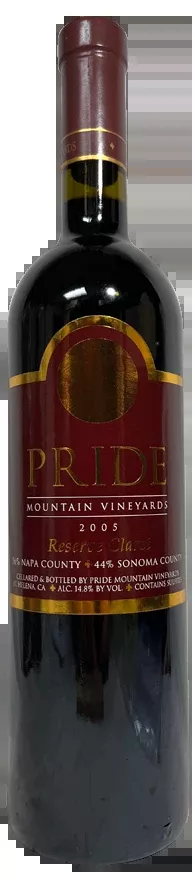 2005 Pride Mountain Vineyards Reserve Claret