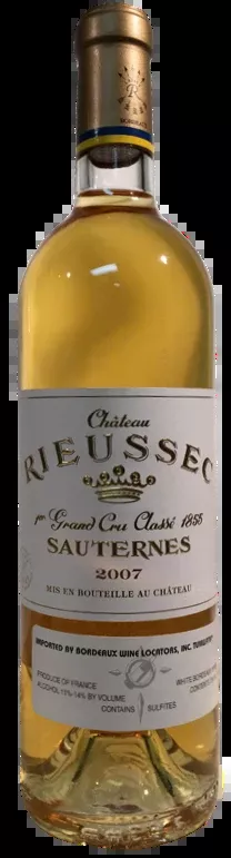 2007 Rieussec Sauternes