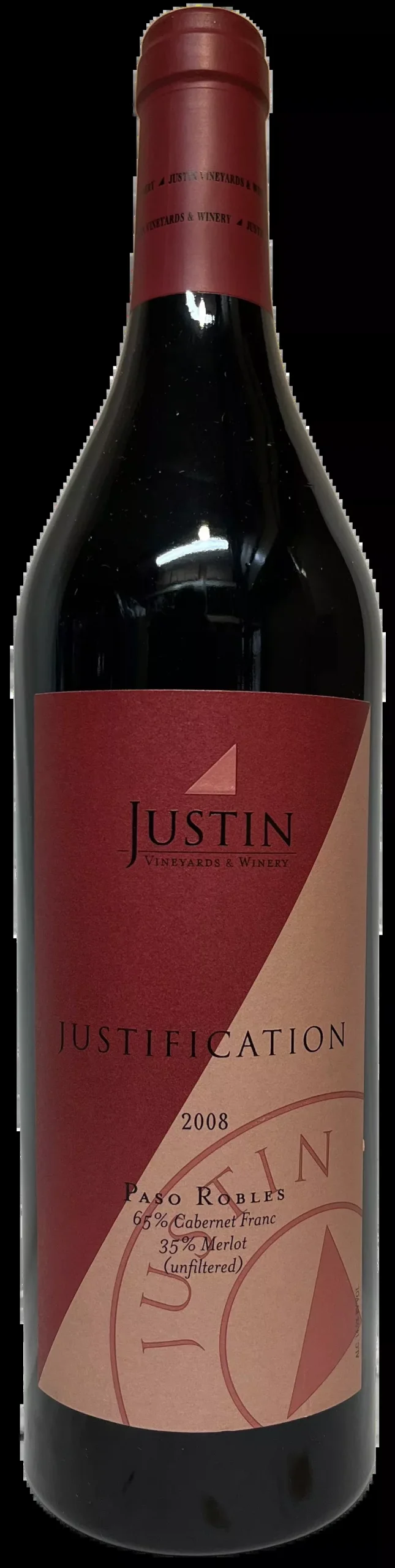 2008 Justin Vineyards Justification Proprietary Red