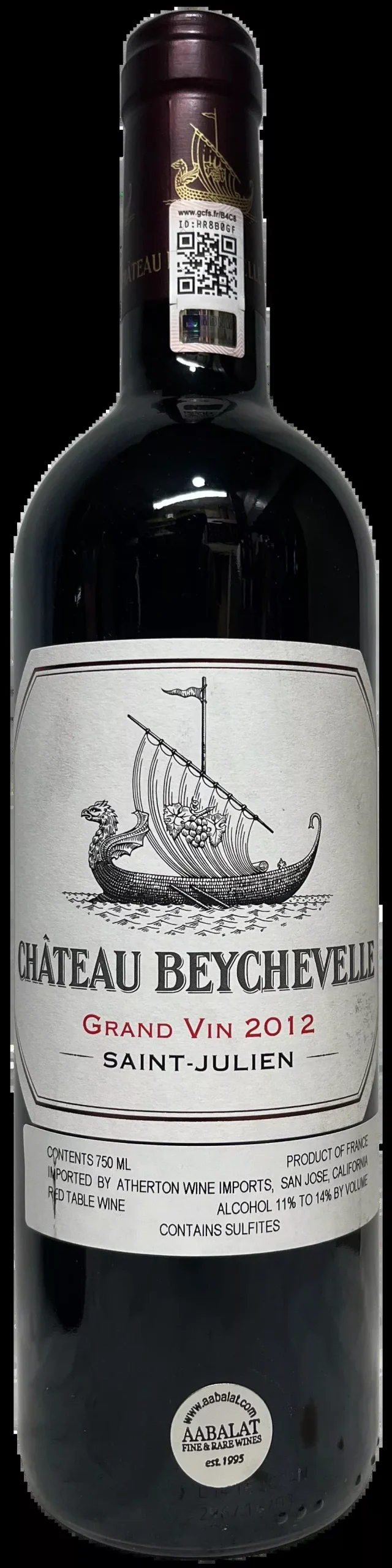 2012 Beychevelle St Julien