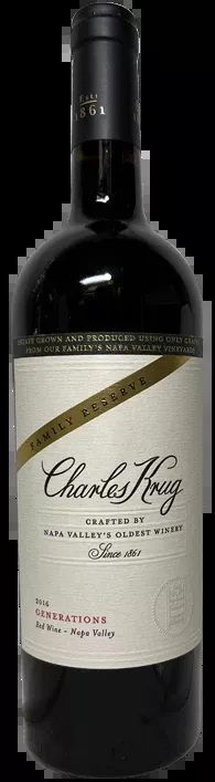 2016Charles Krug Generations Family Reserve Proprietary Red