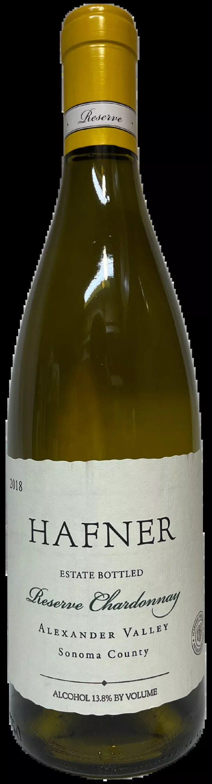 2018 Hafner Vineyard Alexander Valley Chardonnay