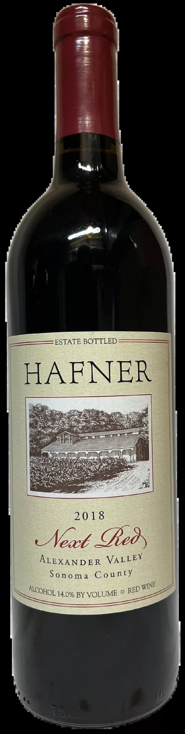 2018 Hafner Vineyard Alexander Valley Next Red