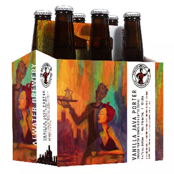 24pk-Atwater Vanilla Java Porter Beer, Michigan, USA (12oz)