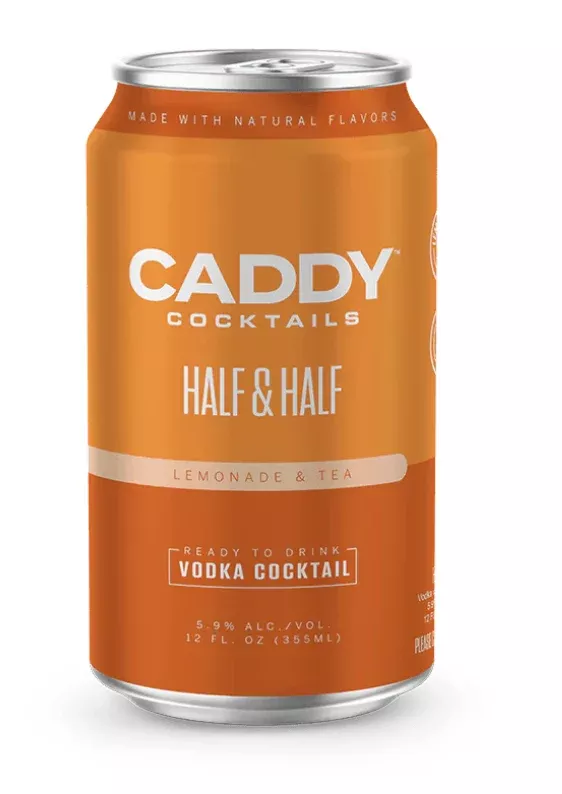 (24pk cans) Caddy Clubhouse 'The Wedge Half & Half' Vodka Cocktail, USA (12oz)