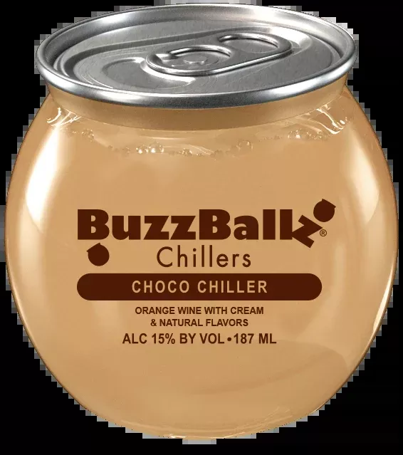 (48pk) Buzz Ballz Choco Chiller, Texas, USA (187ml)