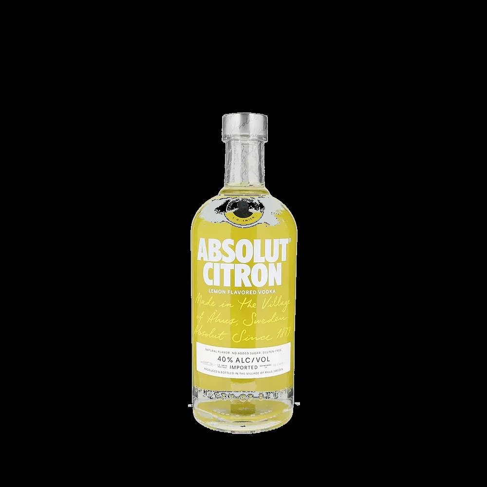 Absolut Citron Flavored Vodka 750ml