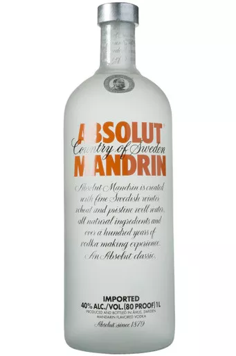 Absolut Mandrin Vodka1.0L
