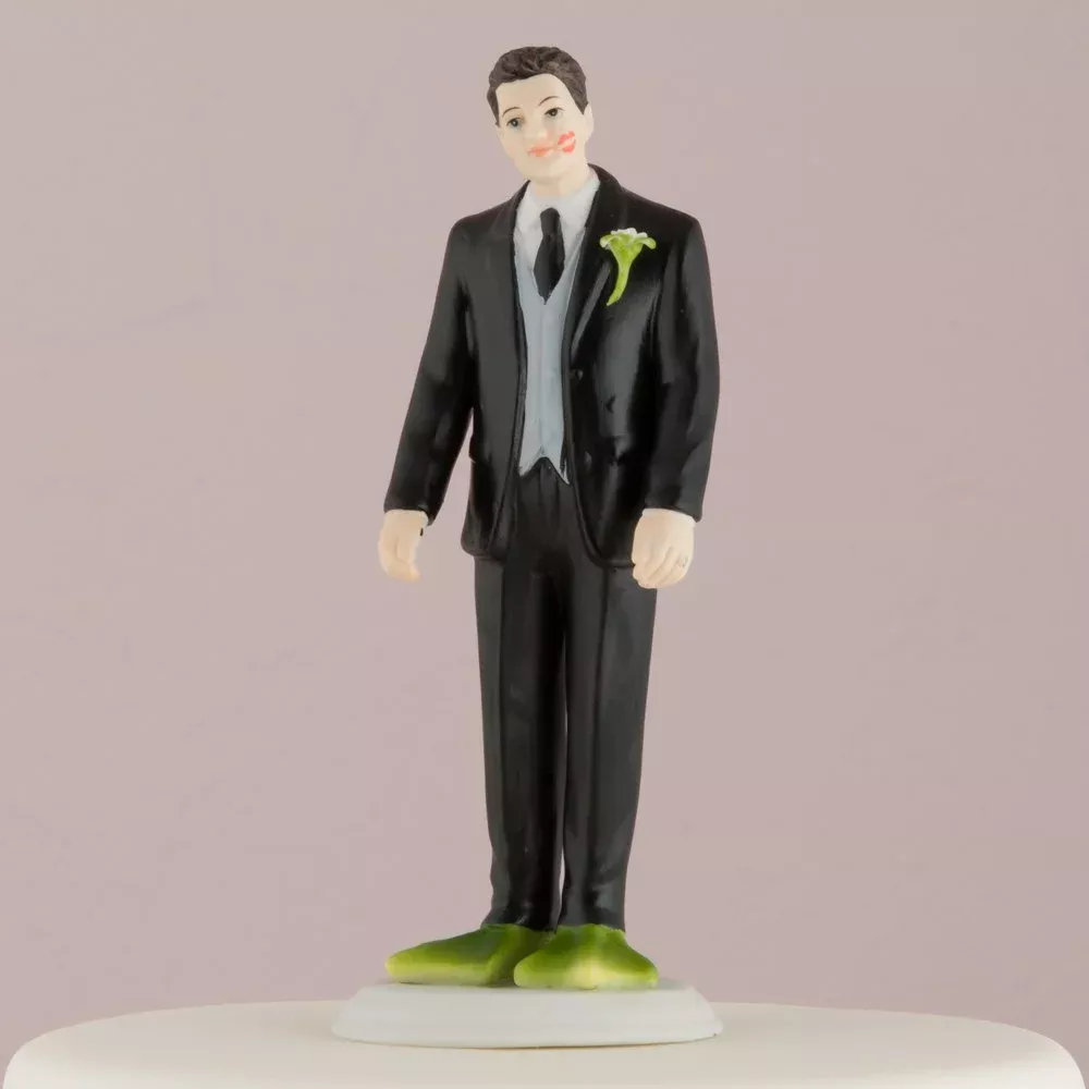 "Almost Perfect . . . Frog Prince" Groom Figurine