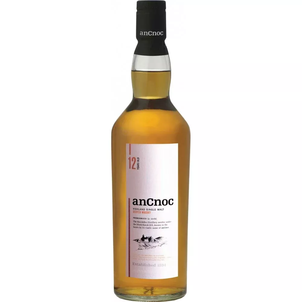 AnCnoc 12 Year Old Single Malt Scotch Whisky