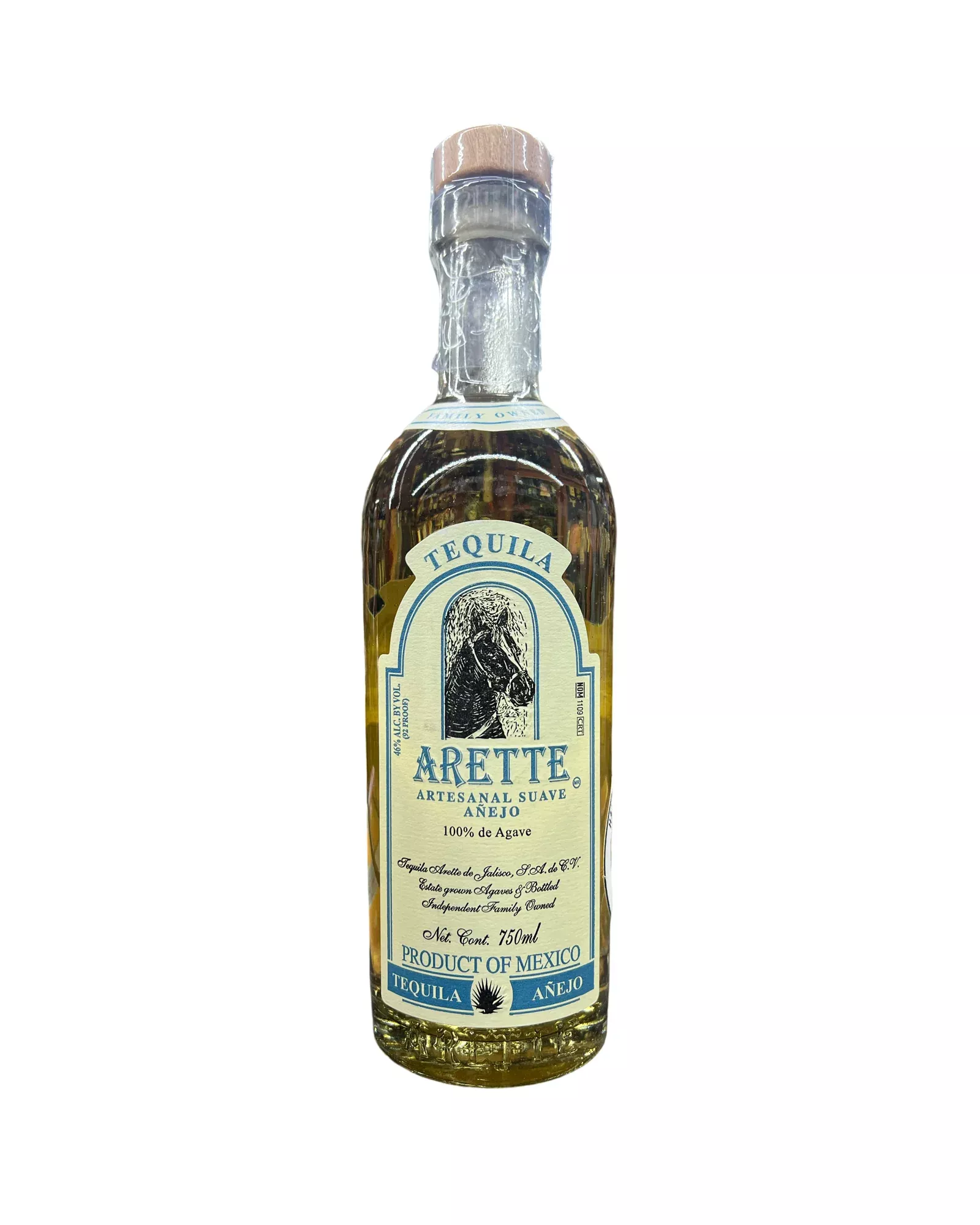 Arette Single Barrel El Cerrito Liquor Store Pick Anejo Tequila