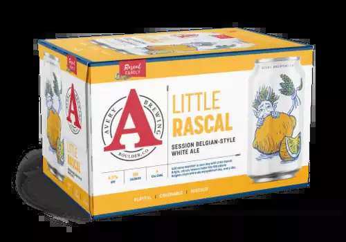 Avery Brewing Little Rascal Session Belgian Style White Ale Beer 12Oz