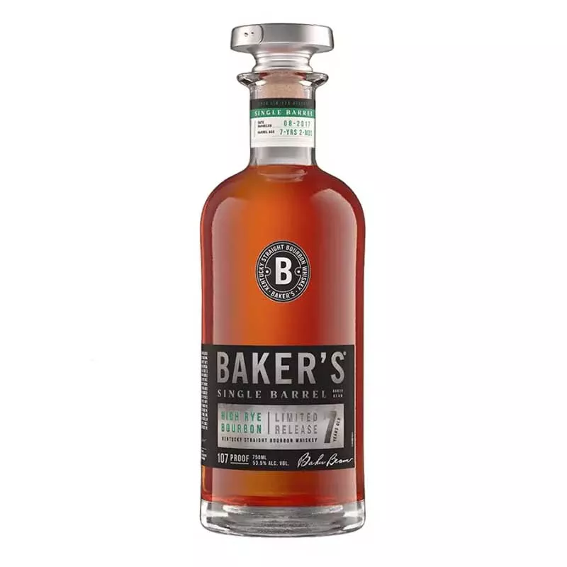Baker's 7 Year High Rye Bourbon Whiskey 750ml