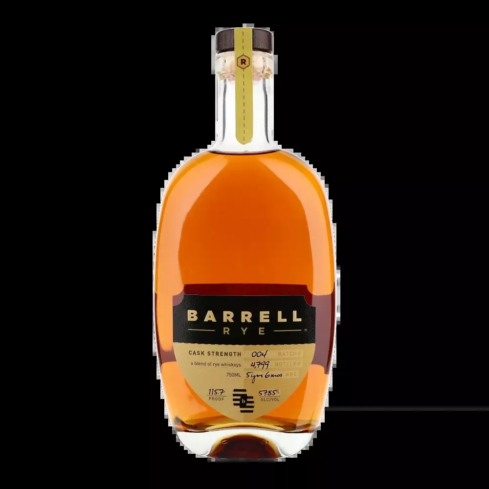 Barrel Cask Strength 5 Year Rye Whiskey 750ml