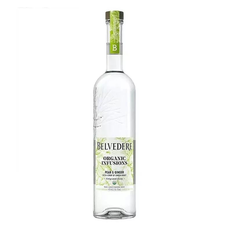 Belvedere Pear & Ginger Mini Shots Pack 10/50ml