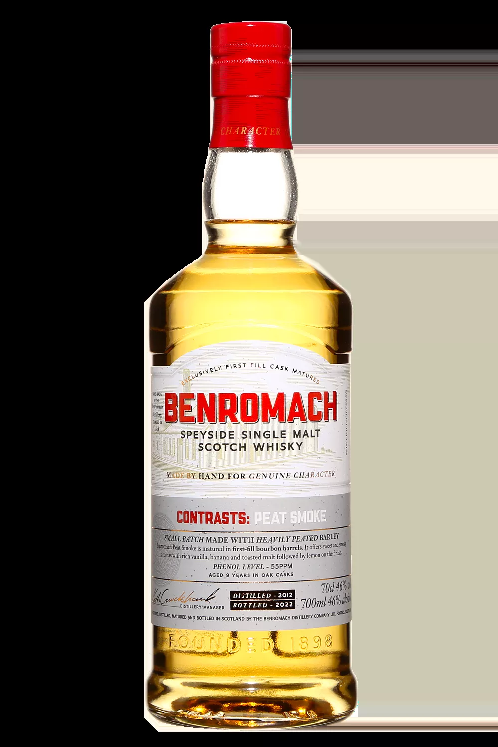 Benromach Peat Smoke Speyside Scotch Single Malt