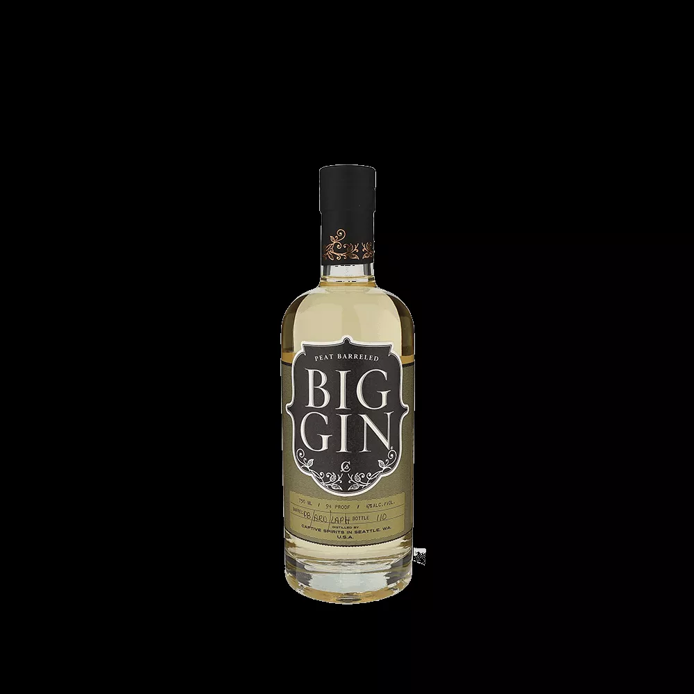 Big Gin Peat Barreled Dry Gin 750ml