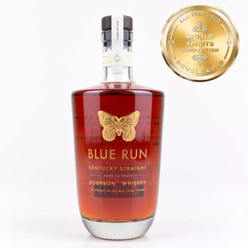 Blue Run 14 Years Bourbon Whiskey 750ml