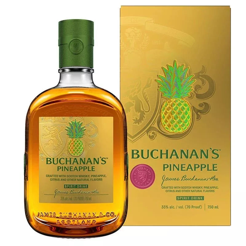 Buchanans Pineapple Flavored Scotch Whiskey 375ml