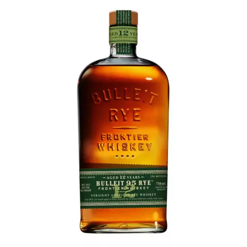 Bulleit 12 Year Frontier Rye Whiskey 750ml