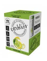 Carbliss Lemon Lime 4pk cans