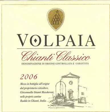 Chianti Classico Volpaia