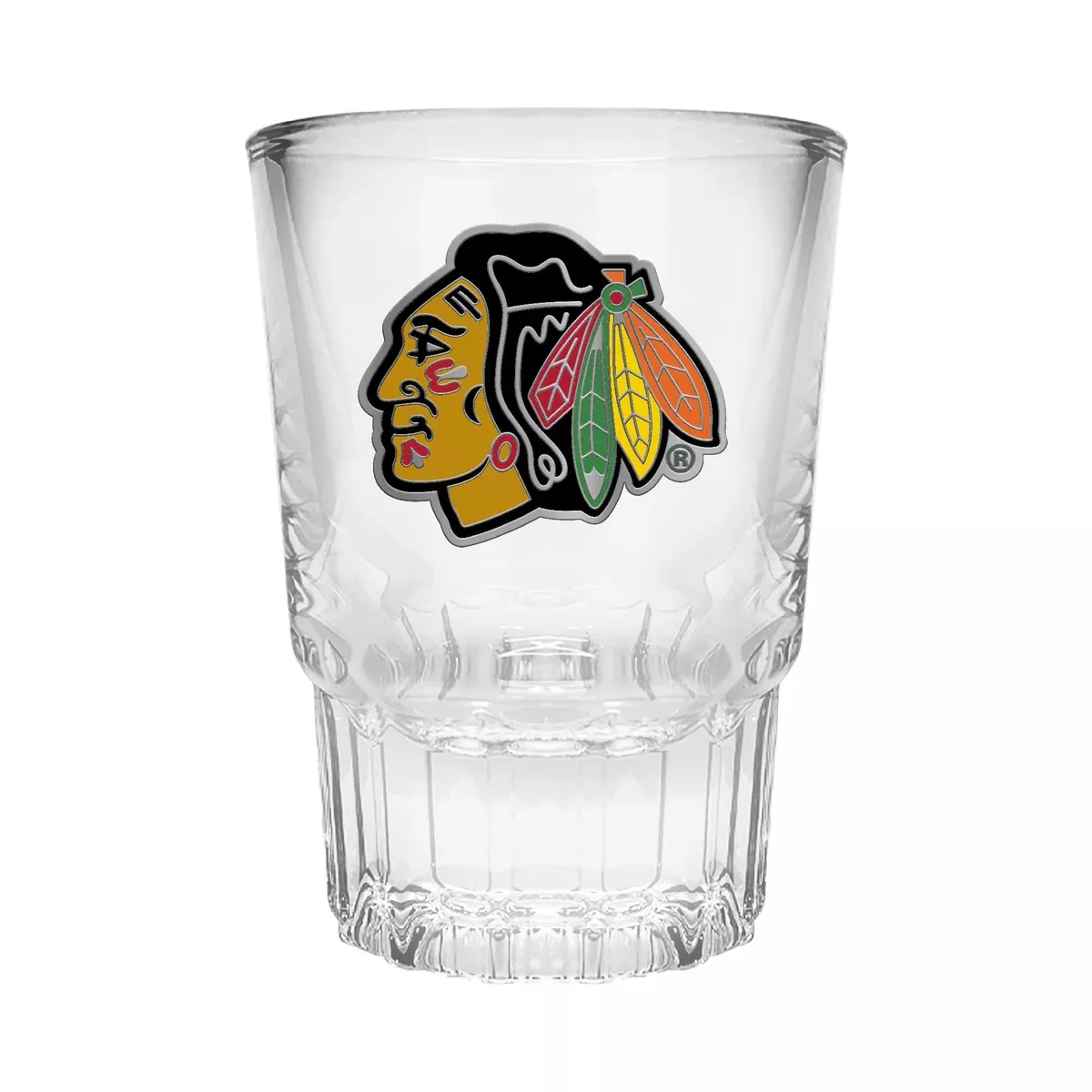 Chicago Blackhawks 2 oz. PRISM Shot Glass