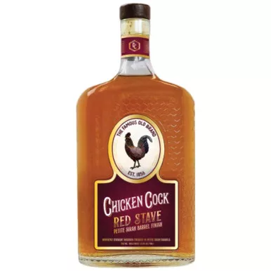 Chicken Cock Red Stave Bourbon 750ml