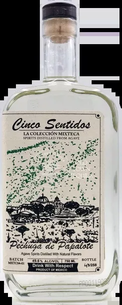 Cinco Sentidos Pechuga de Papalote Agave Spirit Liqueur