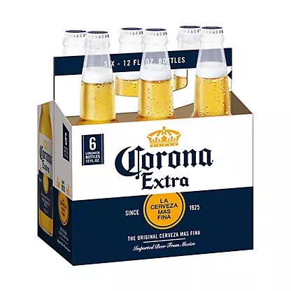 Corona Extra Mexican Lager Import Beer 12-Oz Bottle 6-Pack