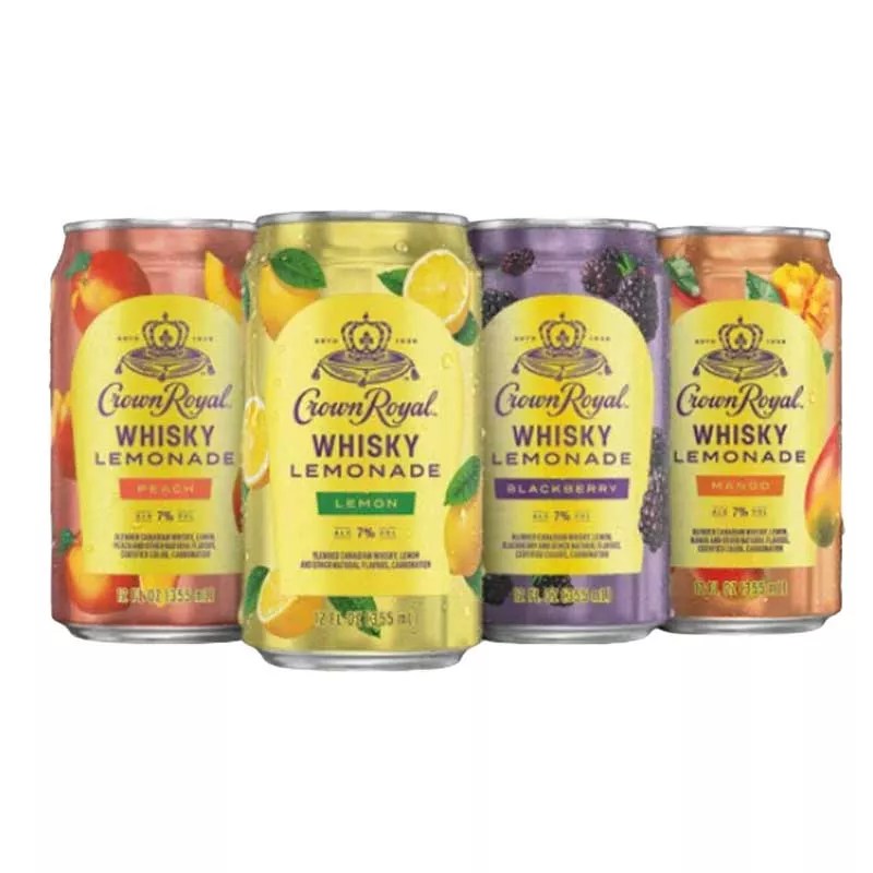 Crown Royal Whiskey Lemonade Variety Pack 8/355ml