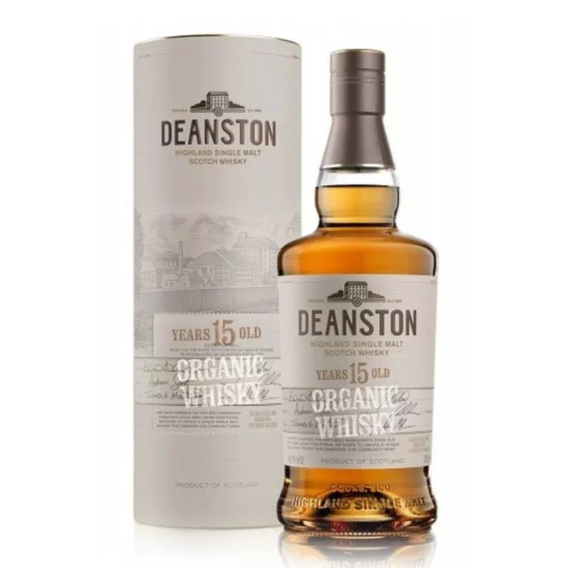 Deanston 15 Year Organic Whiskey 750ml