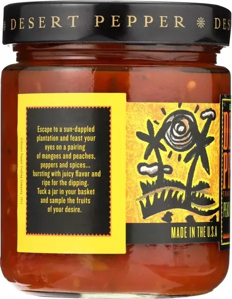 Desert Pepper Peach Mango Salsa