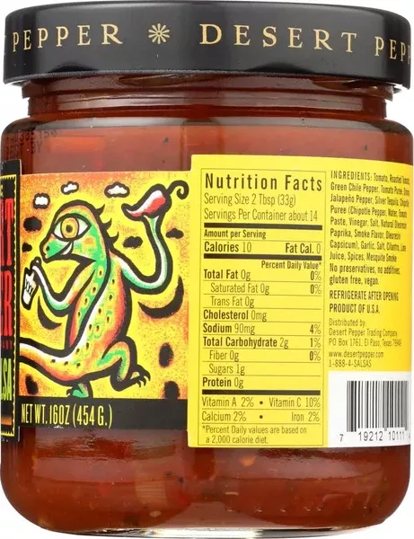 Desert Pepper Tequila Salsa