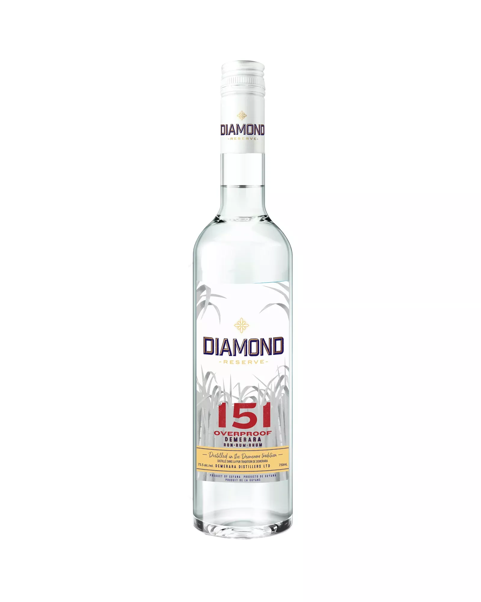 Diamond Reserve 151 Overproof Rum 750ml