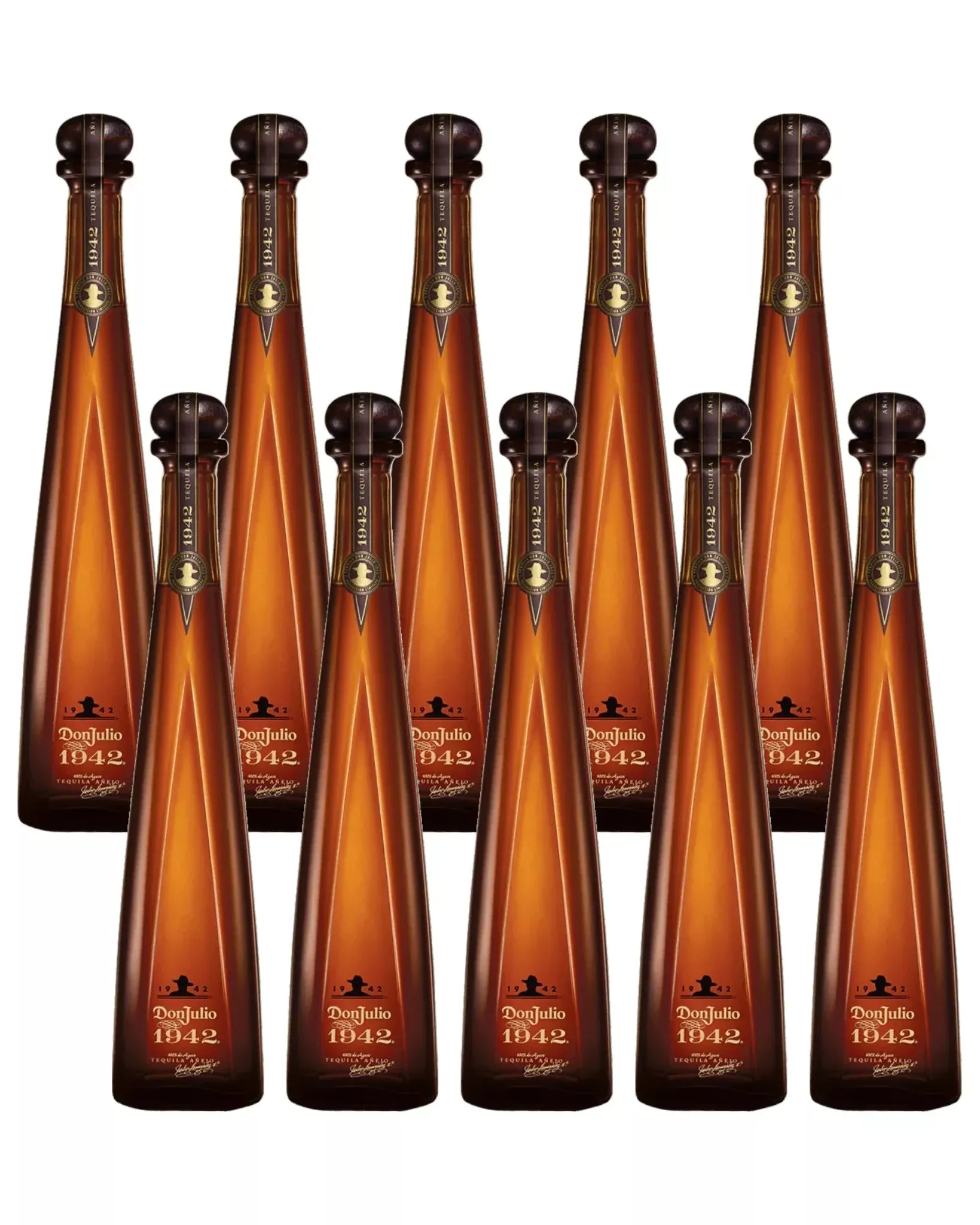 Don Julio 1942 Mini Bottles Anejo Tequila 50ml Bundle 10-Pack