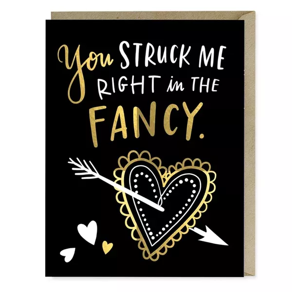 Emily McDowell: Struck Me Fancy Foil Card